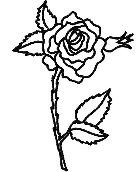 23+ Rose Drawing Clip Art