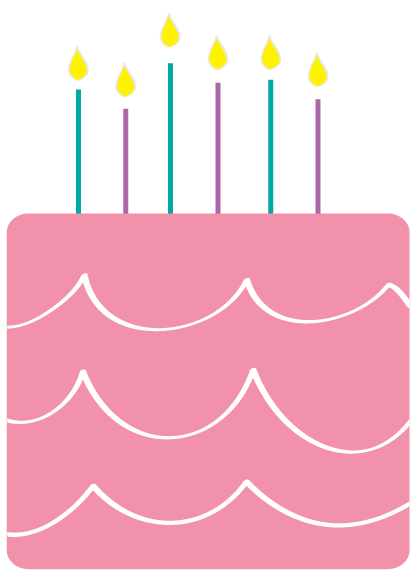 Pink Birthday Clipart