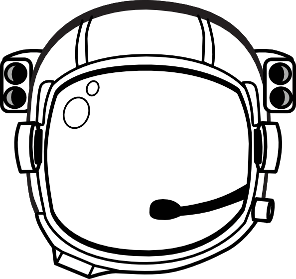 Astronaut S Helmet clip art Free Vector / 4Vector