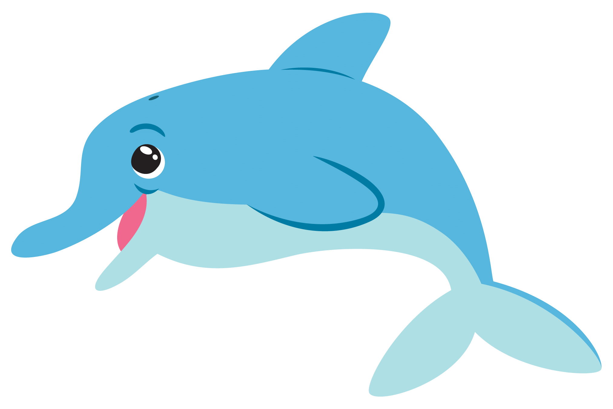 Dolphin clipart image