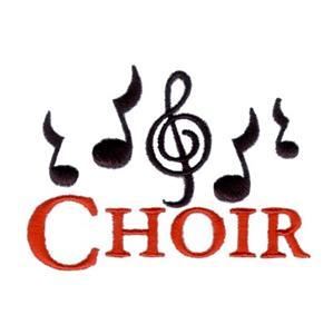 Choir Practice In Robes Church Choir Clipart