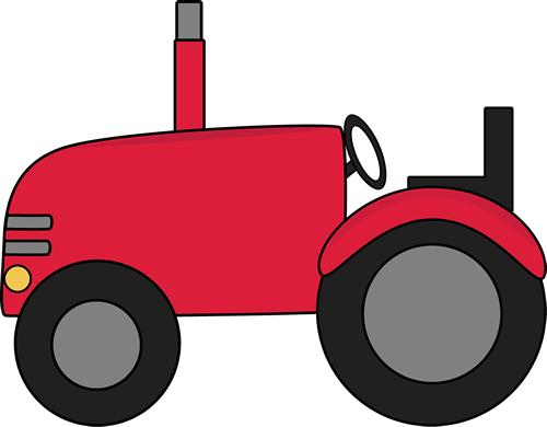 Cute Tractor Clipart