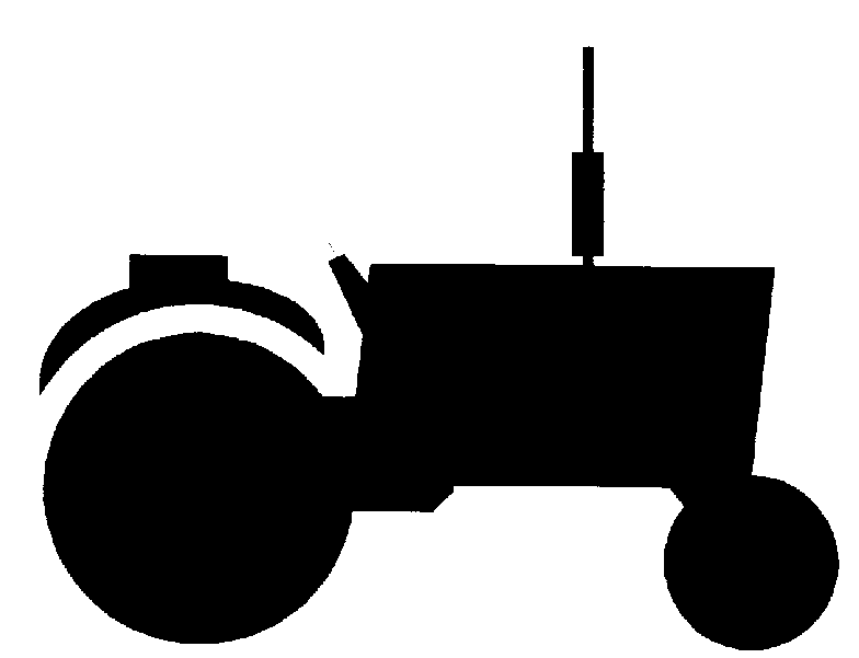 Cute Tractor Clipart