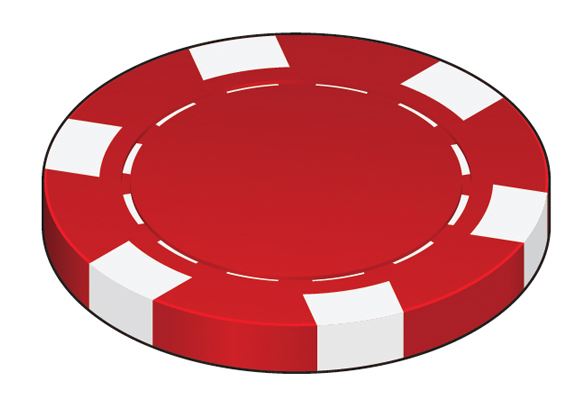 How to Create a Stack of Poker Chips