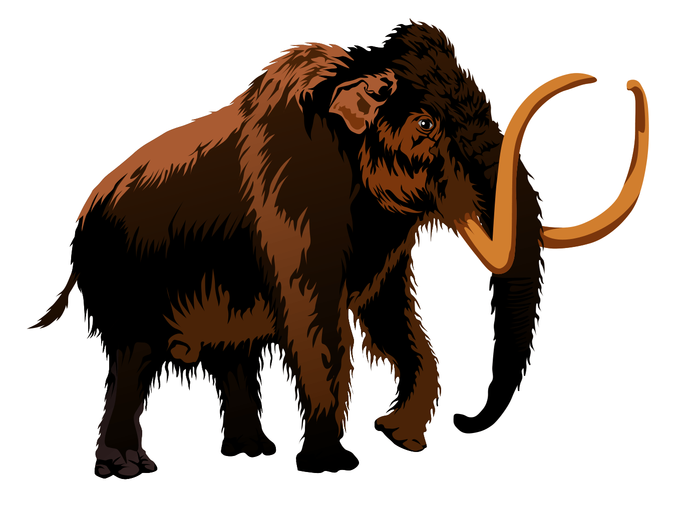 Go Prehistoric With Wooly Mammoth Cliparts Fun Graphics For All Ages