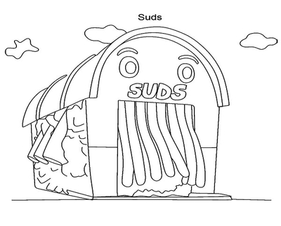 car wash coloring page - Clip Art Library