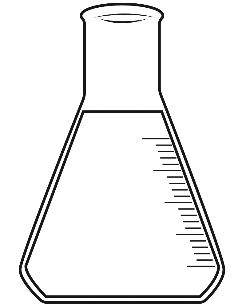 Clip Arts Related To : cartoon conical flask. 