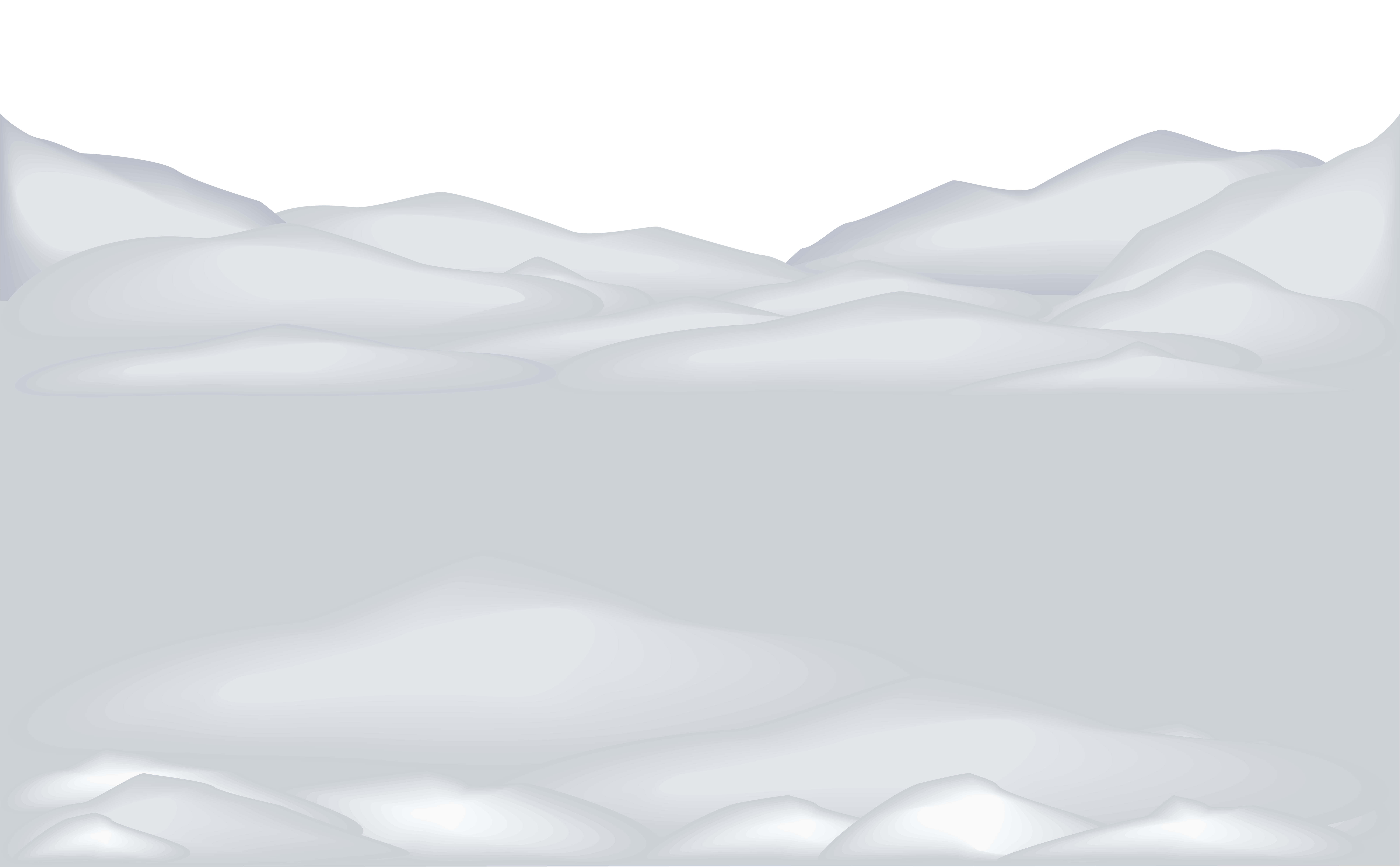 Snow Cover Transparent PNG Clip Art