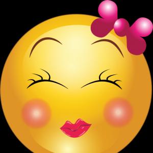 Excellent Blushing Smiley Face Clipart Picture