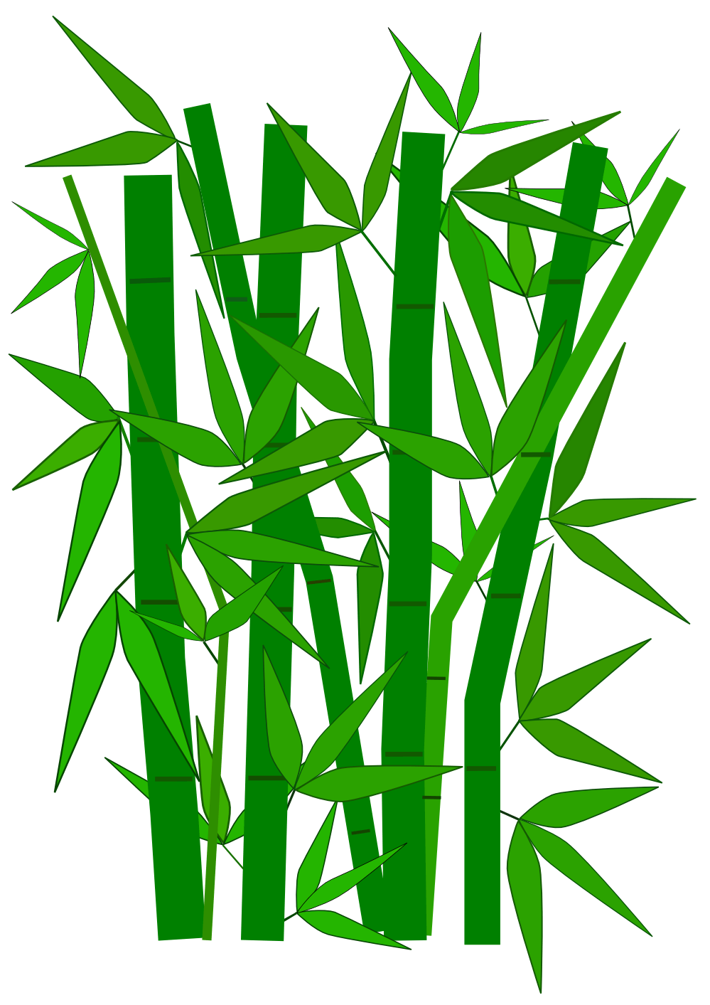 Bamboo Clipart