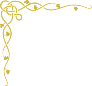 Gold Decorative Scroll Clipart