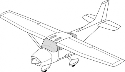 Clipart airplane wings