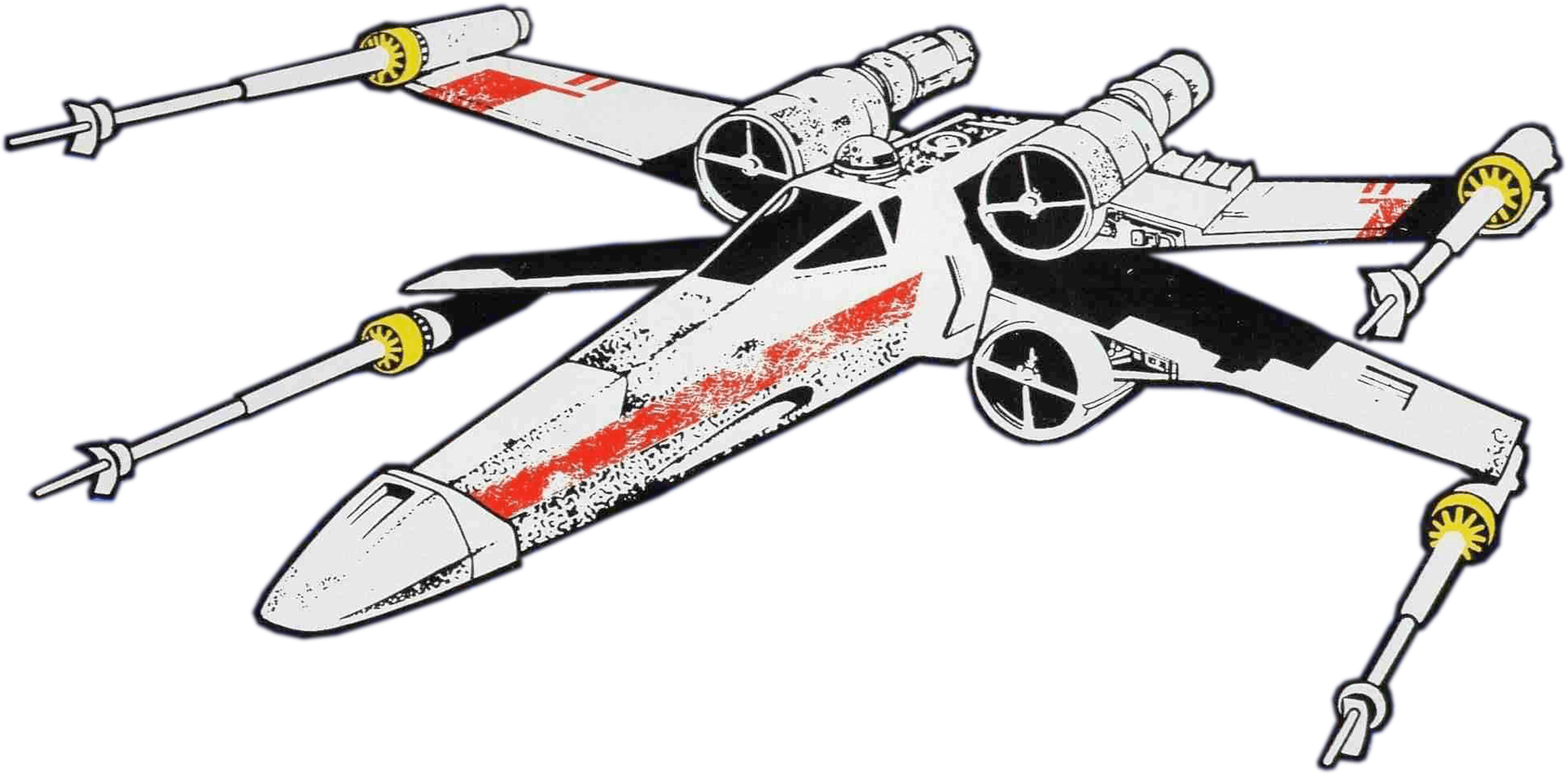 X wing clipart