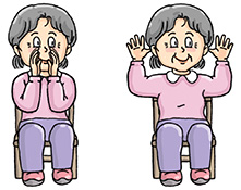 Chair Exercise Clipart