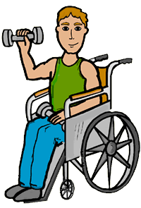 Clipart chair exercises