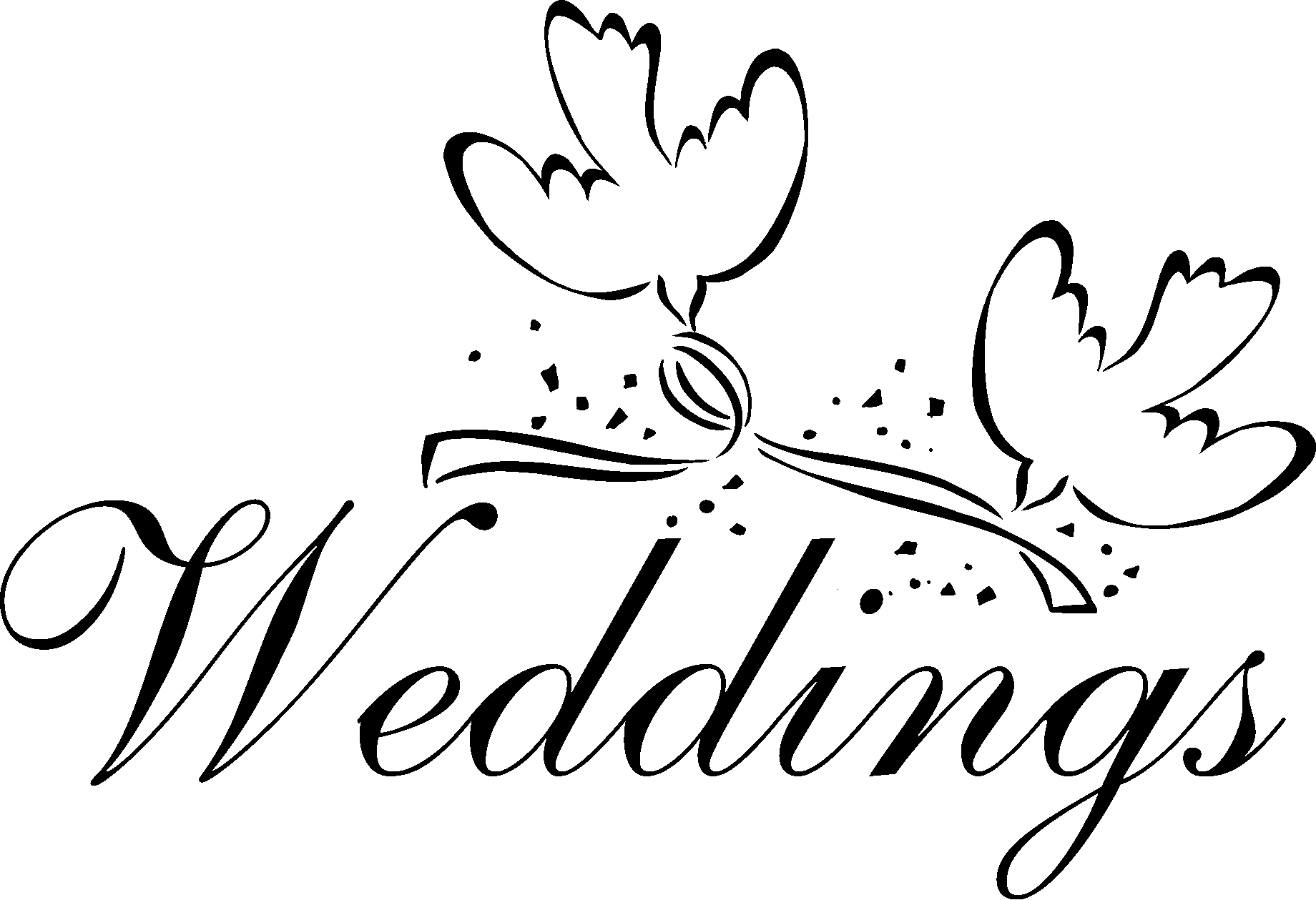wedding dove clipart - Clip Art Library.