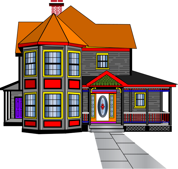 endowed clipart house