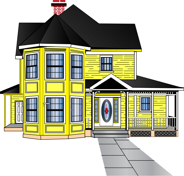 Huge house clipart
