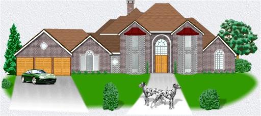 Huge house clipart