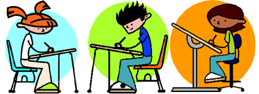 Writing A Test Clipart