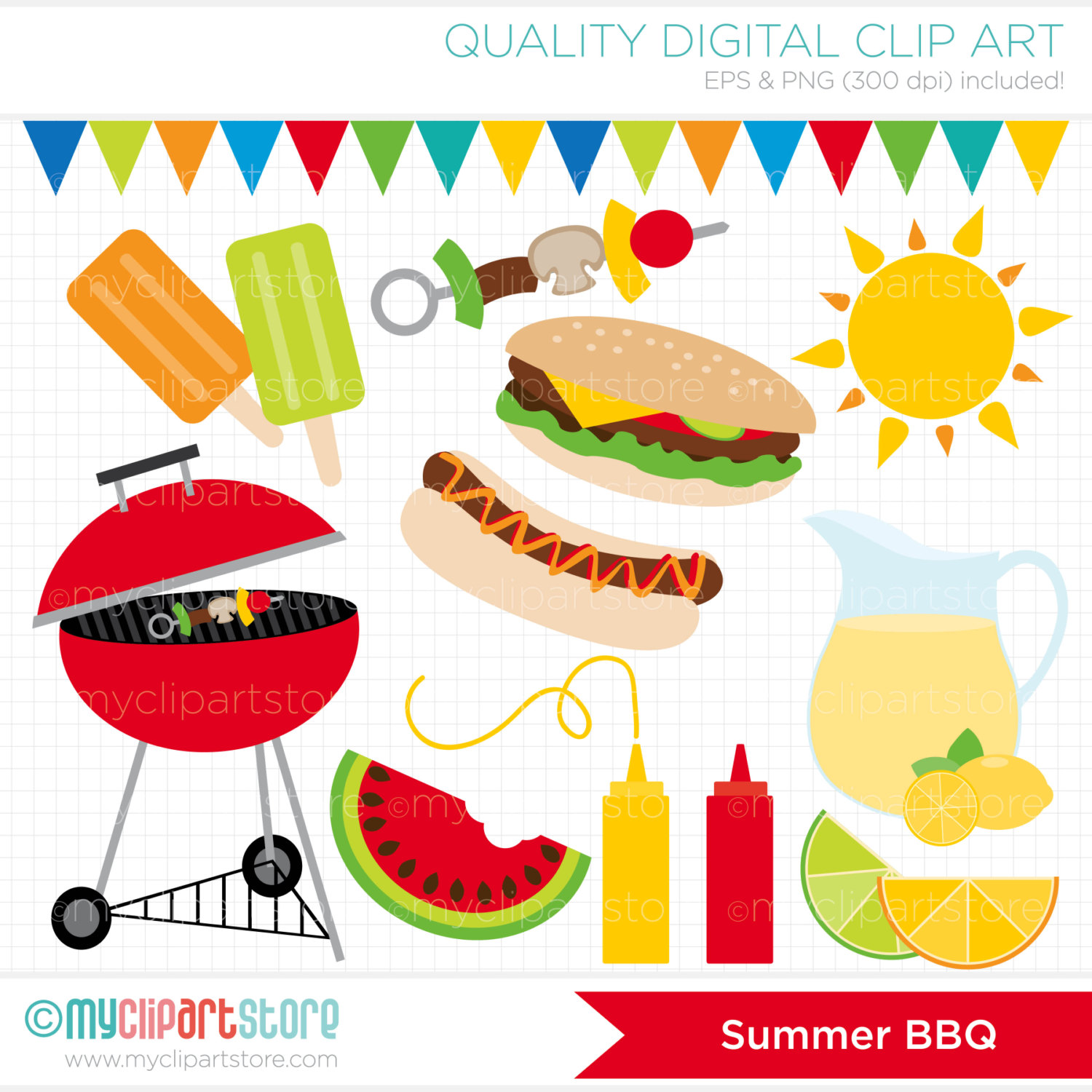 free clipart barbecue party clip