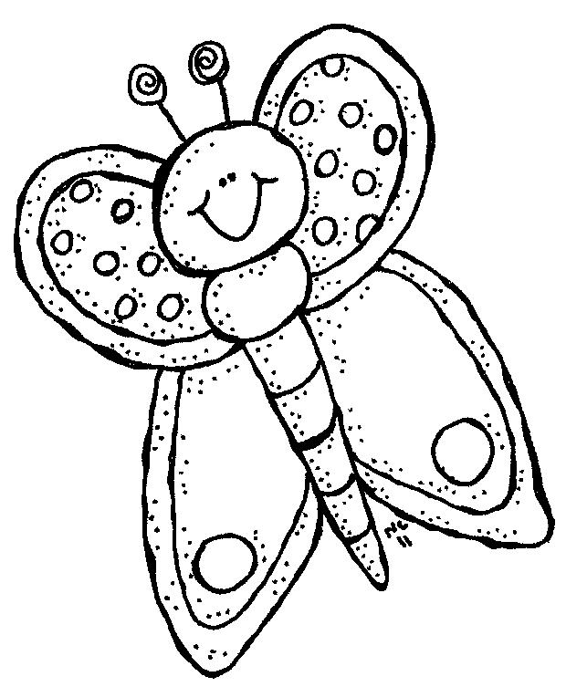 Butterfly Clip Art Black And White