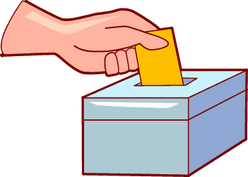 free clipart voting box clipart