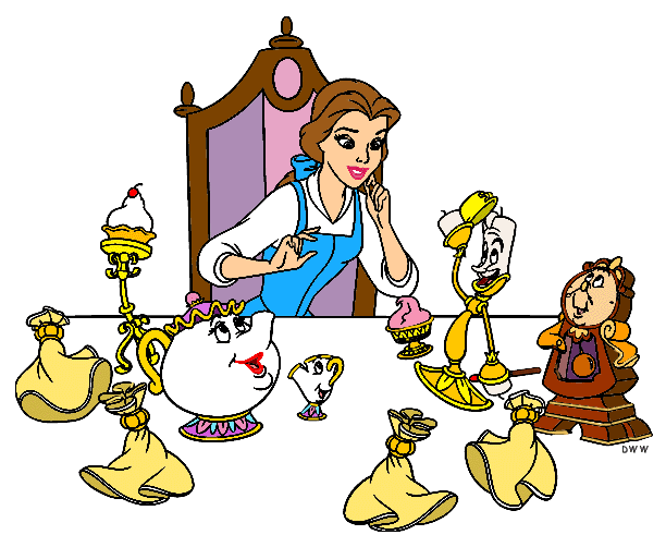 Beauty And The Beast Clipart