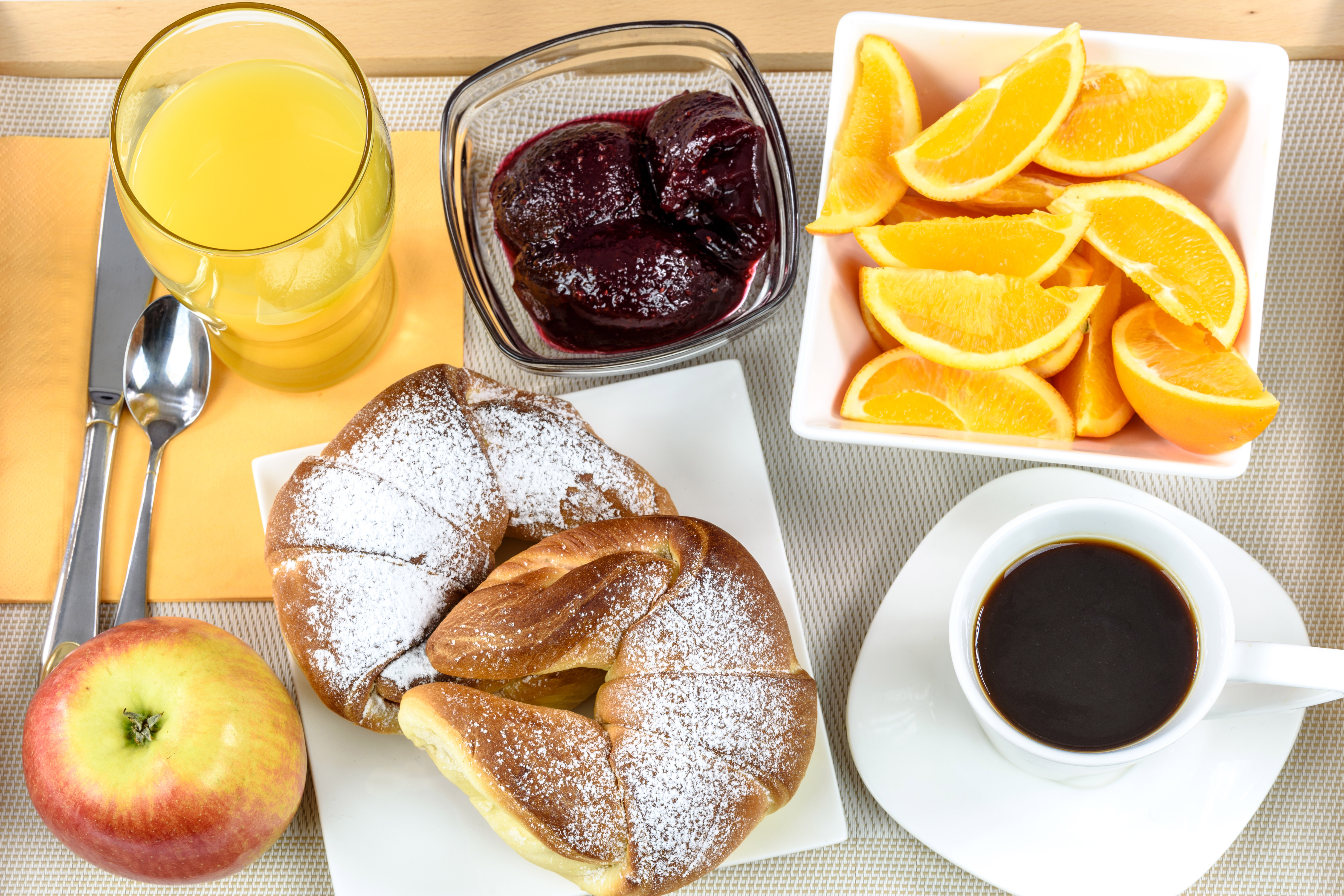 Continental Breakfast Clipart Wallpapers Background