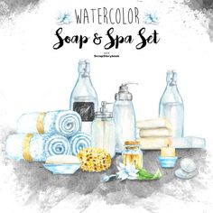 Homemade Soap Clipart digital printable by Scrapstorybook