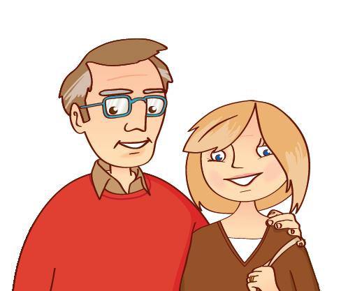Cartoon Pictures Of Family Members