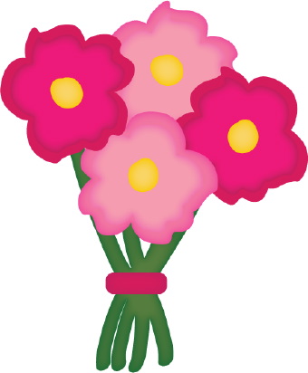 repress clipart of flowers