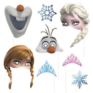 8 Disney Frozen Elsa Anna Olaf Birthday Party Favor Treat Photo