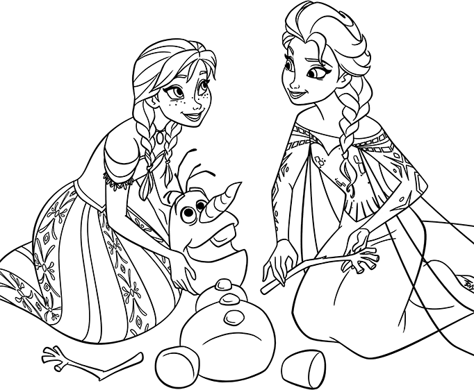 Frozen Coloring Page ~ Coloring Pictures