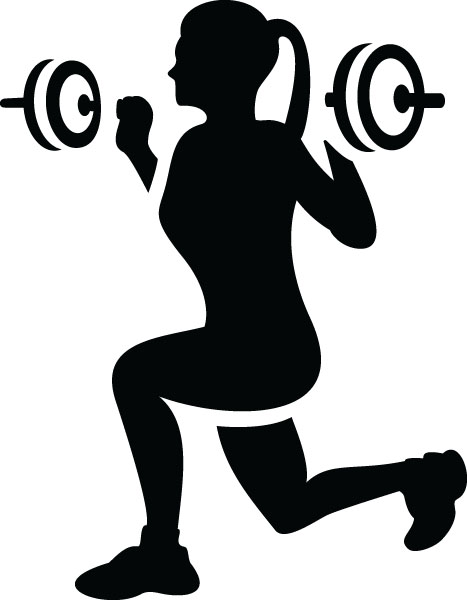 Barbell clipart image