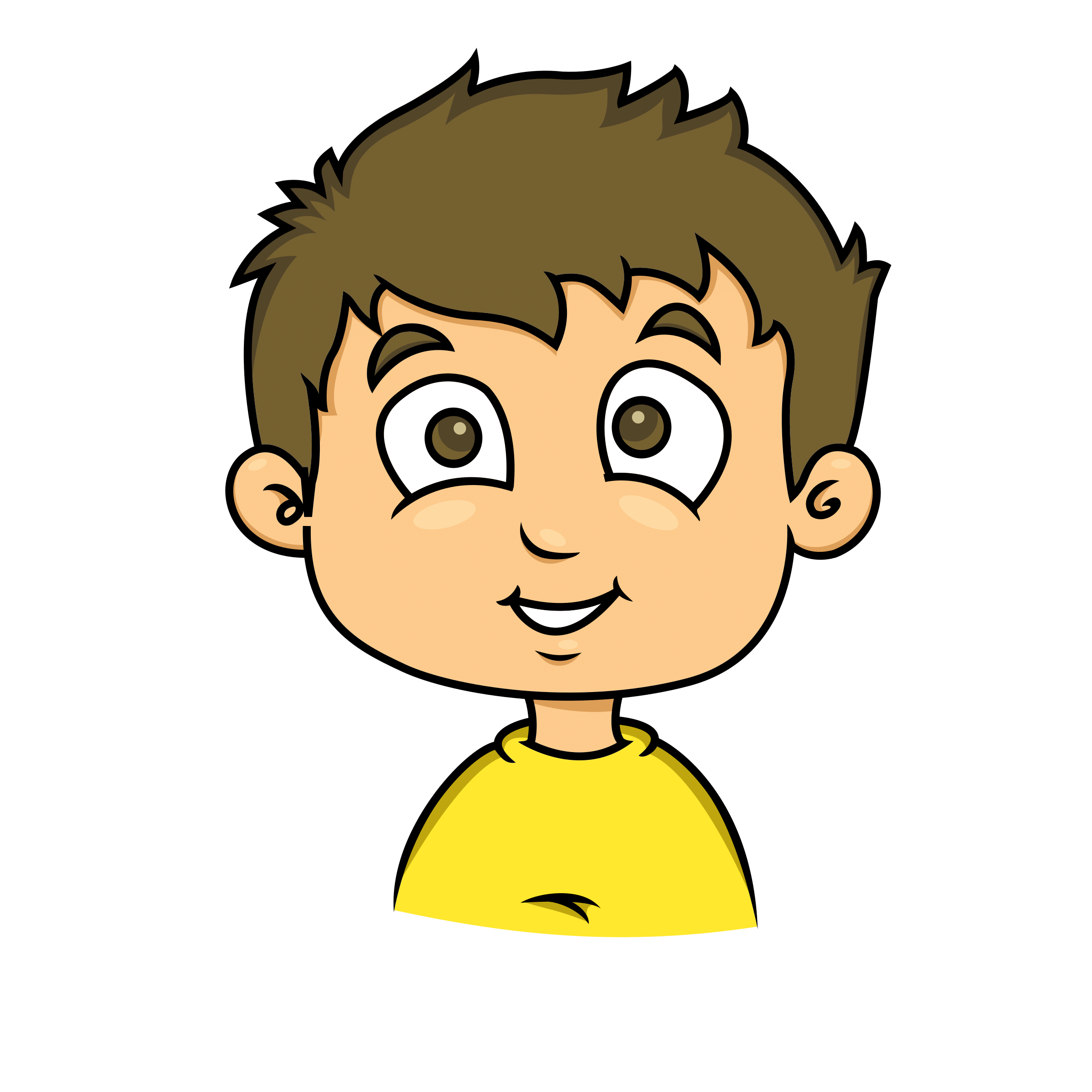 Cartoon Boy Face Png Clip Art Library