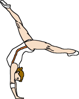 Free Cartoon Gymnastics Cliparts, Download Free Cartoon Gymnastics