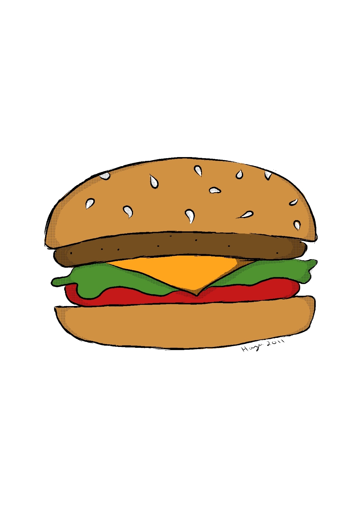 Free Hamburger Cliparts Draw, Download Free Hamburger Cliparts Draw png