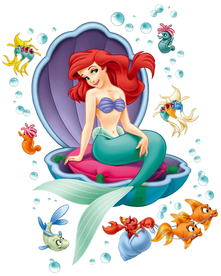 Disney little mermaid clipart - Clip Art Library