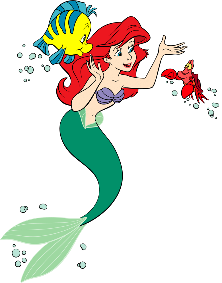 Disney free clipart image little mermaid