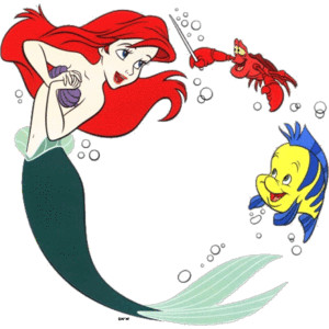 Walt Disney The Little Mermaid Clipart