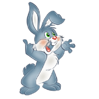 Cartoon Bunny Rabbits Clipart