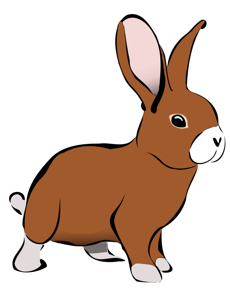 Cartoon Rabbit Clip Art � Clipart Free Download