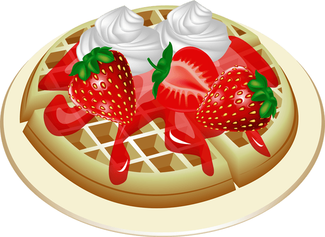Waffle Clipart