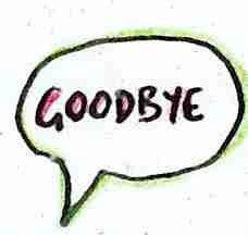 Funny Goodbye Clipart