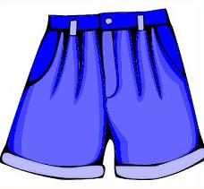 Short Pants Clipart