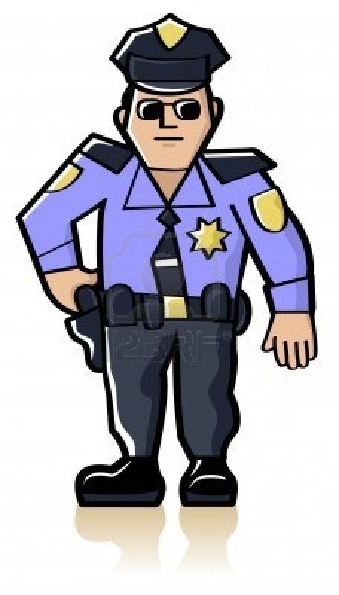 Security guard clipart icon