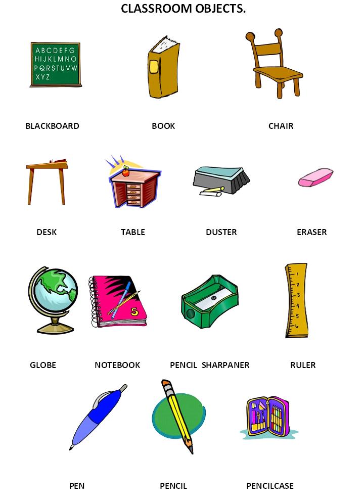 Free Classroom Object Cliparts, Download Free Classroom Object Cliparts