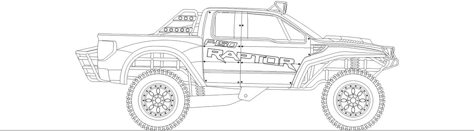 Ford Raptor Coloring Page Feel Free To Print And Color From The Best