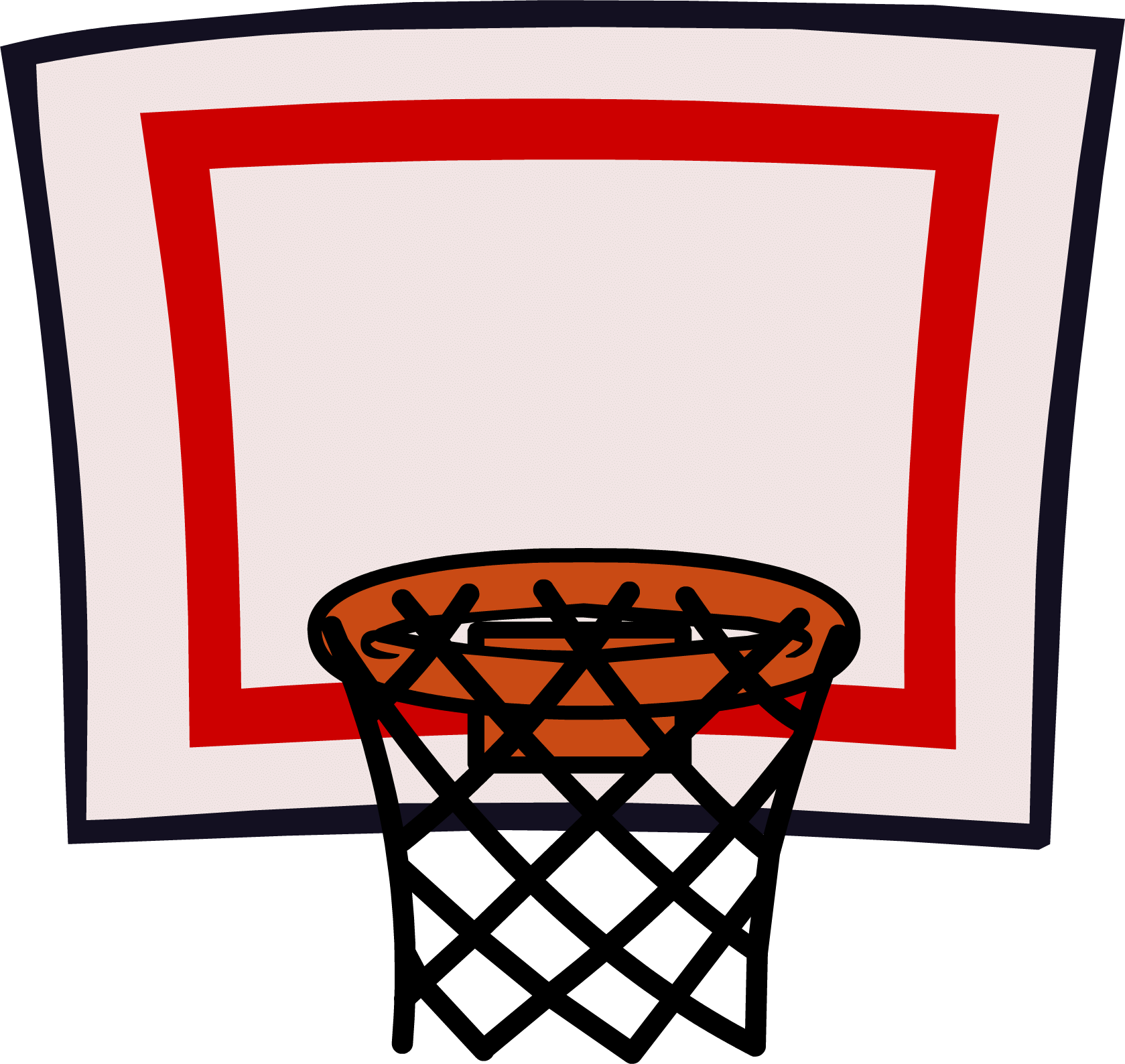 Basketball Board Ring Clipart Png
